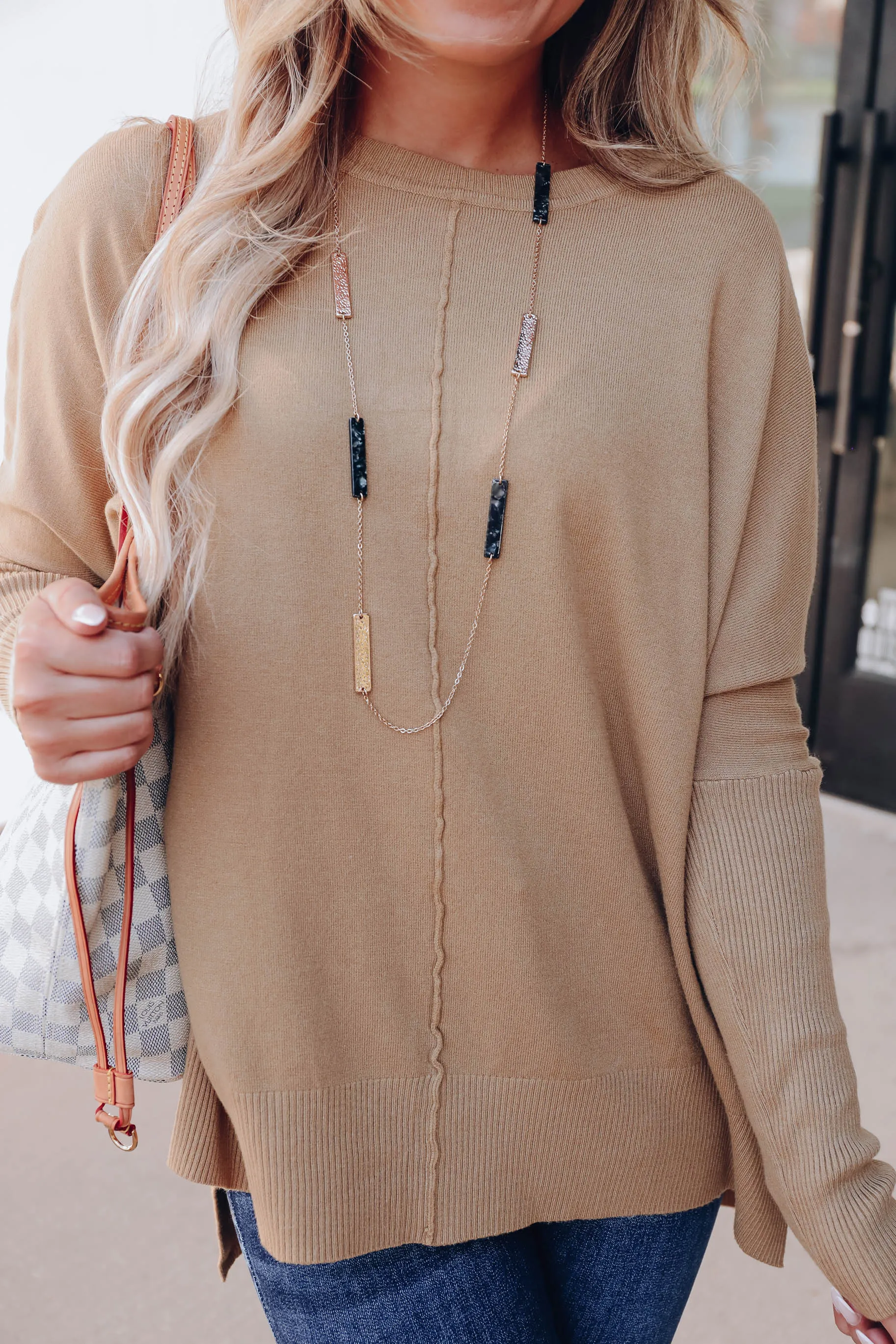 Jazzlyn Pendant Necklace - Black
