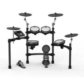 Kat Electronic Drum Kit w/Remo Mesh Heads, Kick Pedal & Tennis Beater
