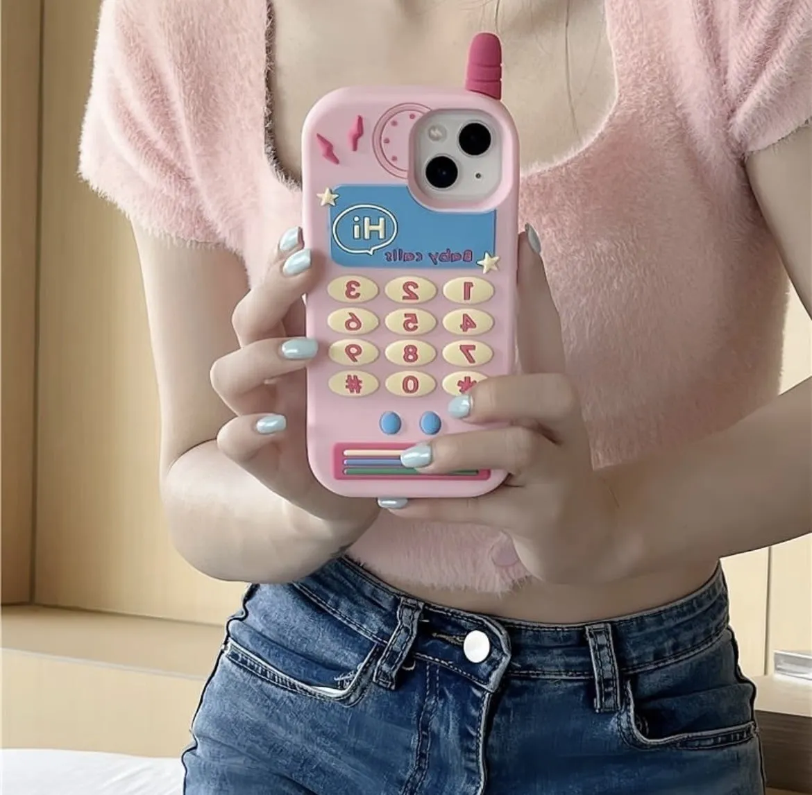 Kawaii Hello Kitty Retro iPhone Case