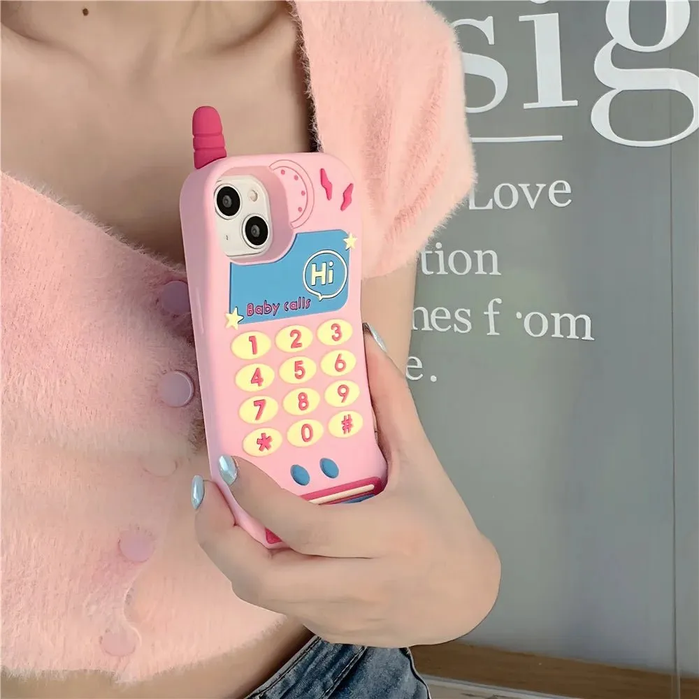Kawaii Hello Kitty Retro iPhone Case