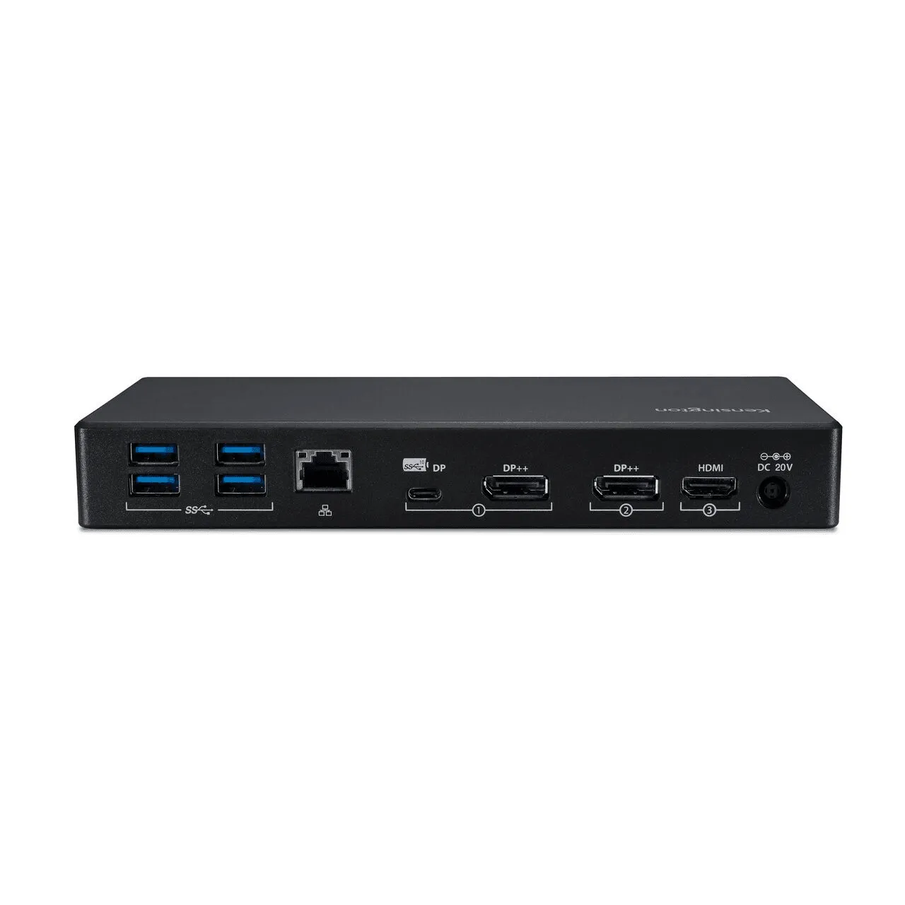 Kensington Docking Station SD4850P USB-C 10Gbps Triple Video Driverless 100W PD Black