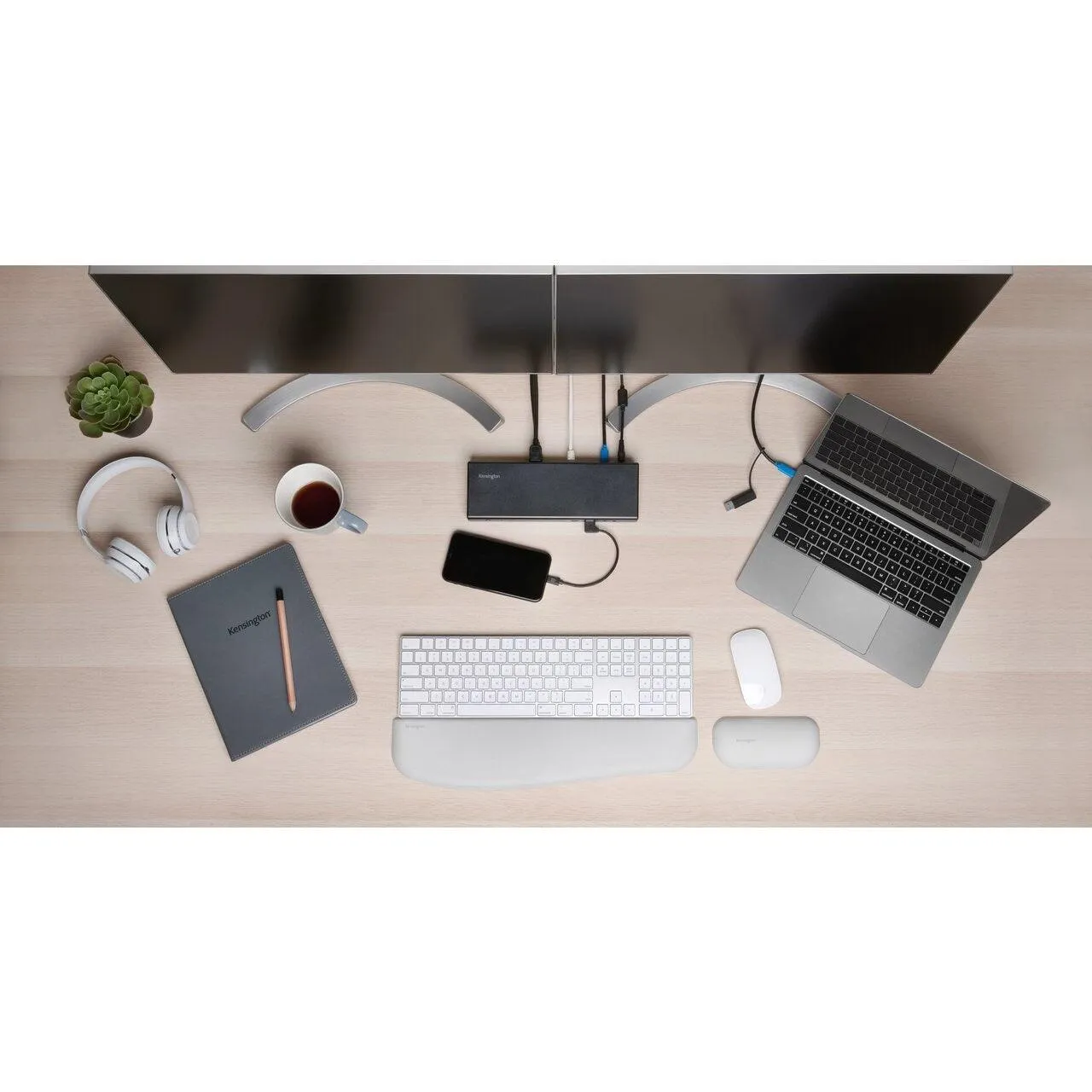 Kensington SD4750P USB-C & USB-A Dual 4K Docking Station 85W PD Black