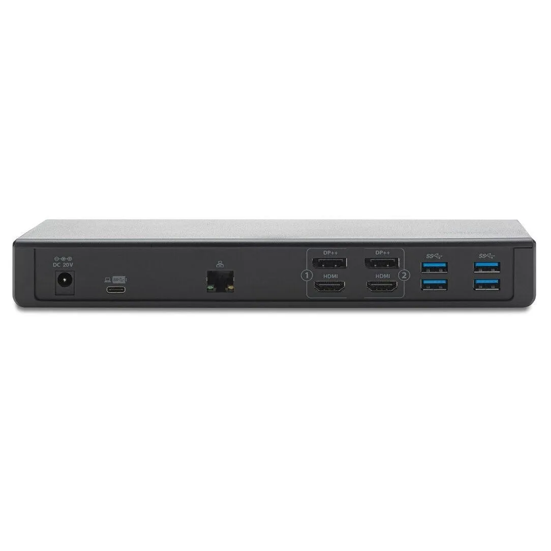Kensington SD4750P USB-C & USB-A Dual 4K Docking Station 85W PD Black