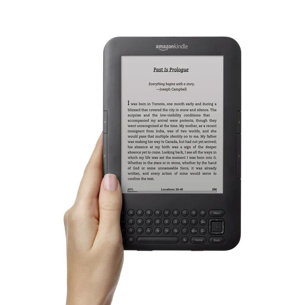 Kindle Keyboard Wi Fi 6 In E Ink Display