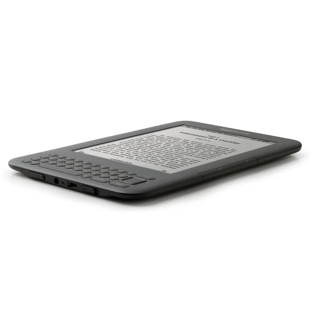 Kindle Keyboard Wi Fi 6 In E Ink Display