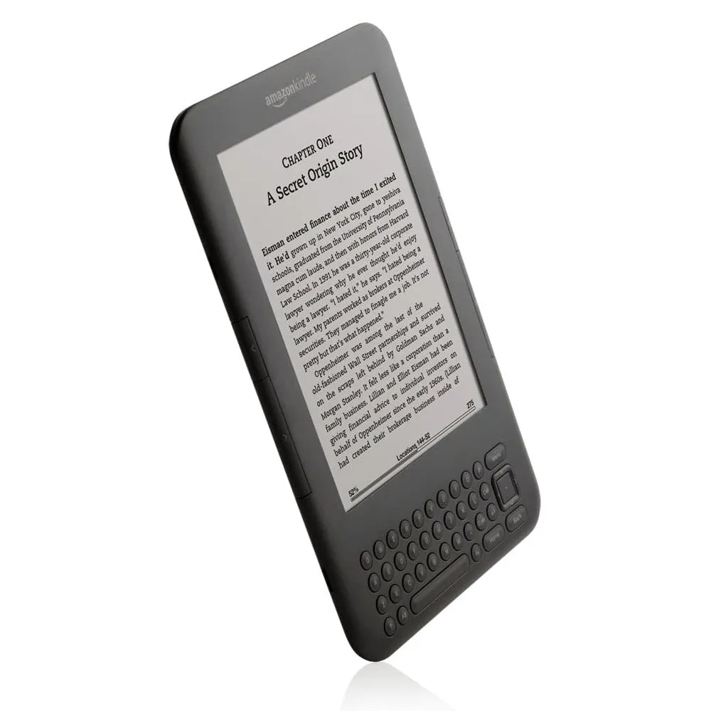 Kindle Keyboard Wi Fi 6 In E Ink Display