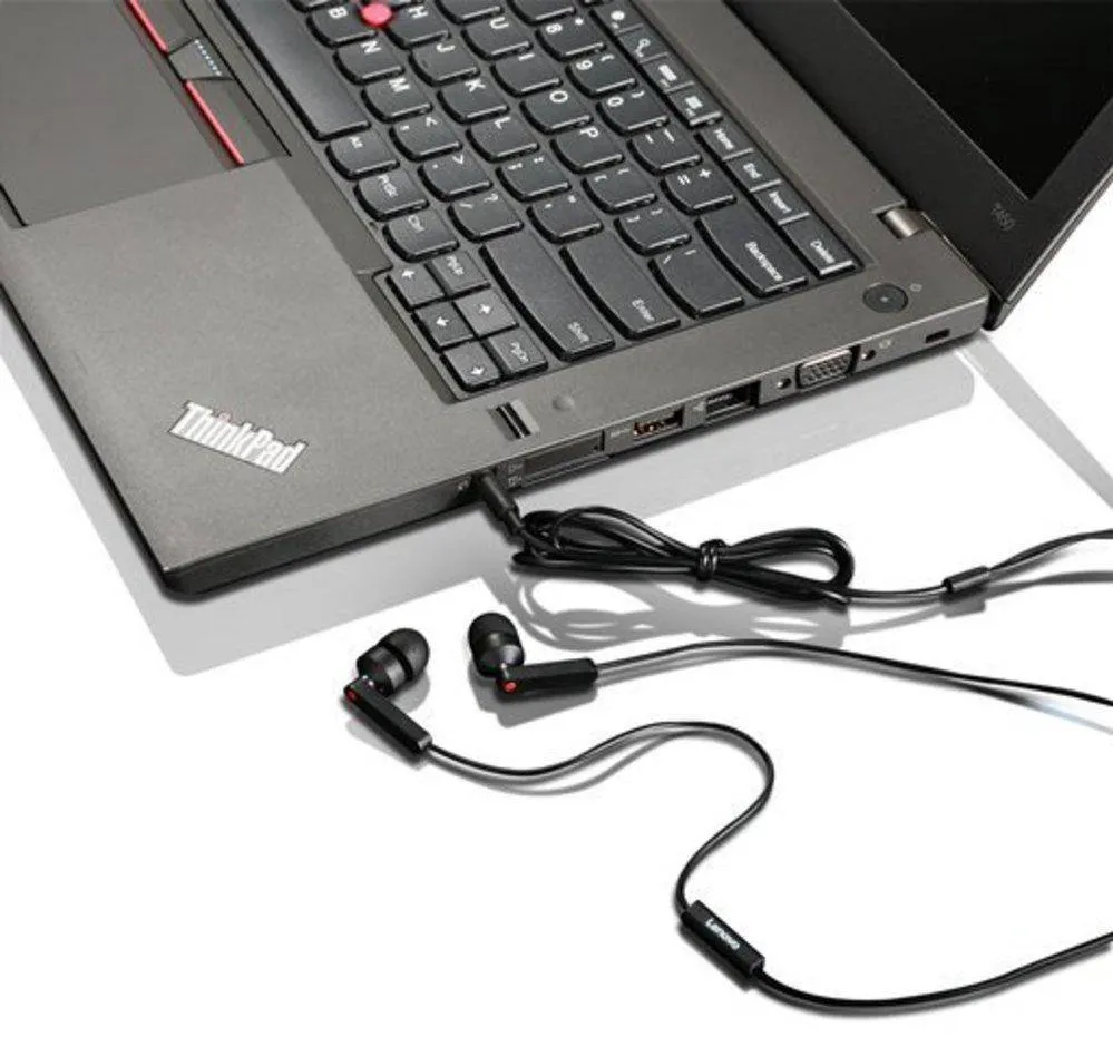 Lenovo In-Ear Headphone 4XD0J65079 (1 Year Manufacture Local Warranty In Singapore) -EOL