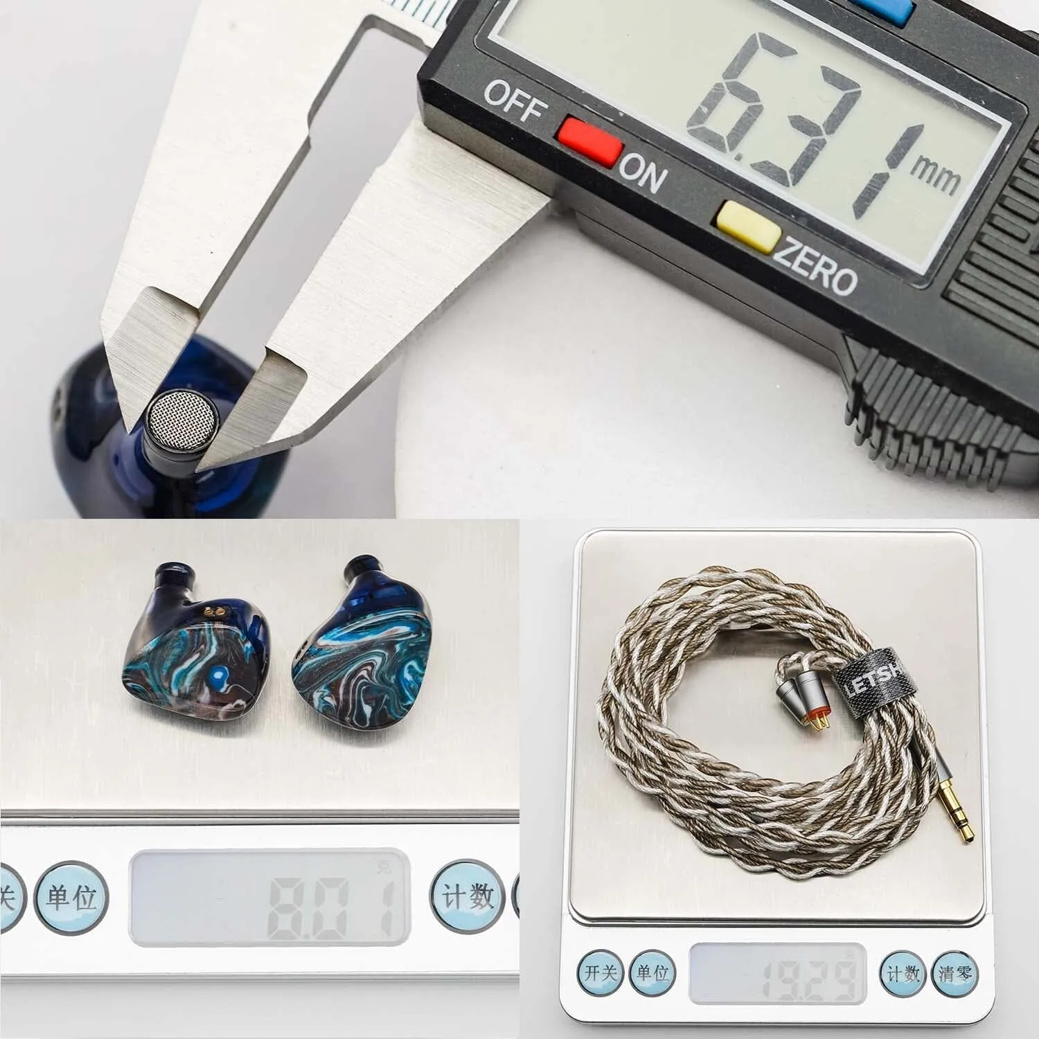 LETSHUOER x GIZAUDIO Galileo IEMs Dual-Driver Hybrid In-Ear Monitor
