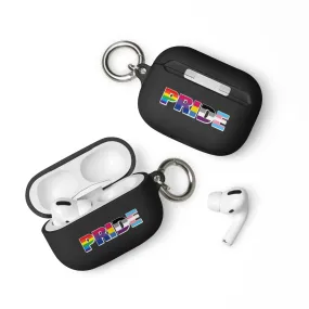 LGBTQ Pride Flag Rubber Case for Apple AirPods - Pride with Flags