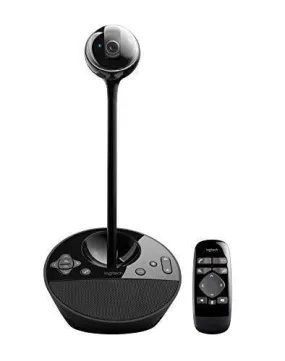 Logitech Conference Video Conference Webcam, HD 1080p Camera with Built-In Speakerphone