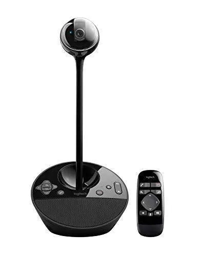 Logitech Conference Video Conference Webcam, HD 1080p Camera with Built-In Speakerphone