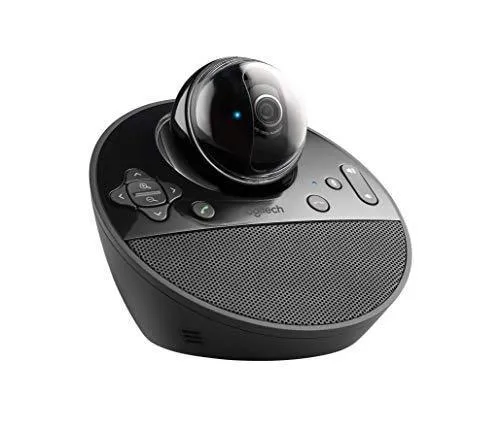 Logitech Conference Video Conference Webcam, HD 1080p Camera with Built-In Speakerphone