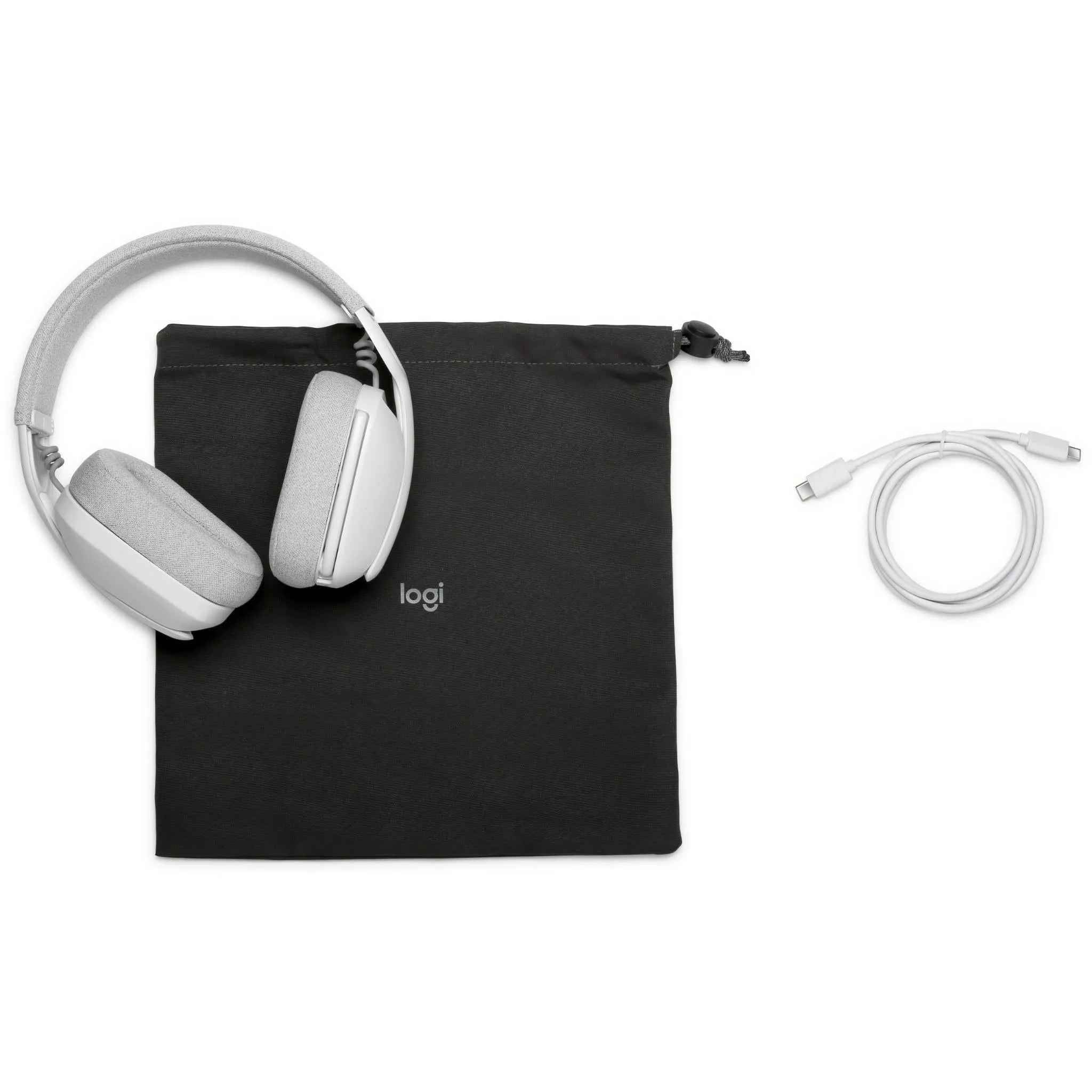 Logitech Zone Vibe 100 Bluetooth Headset (Off White)