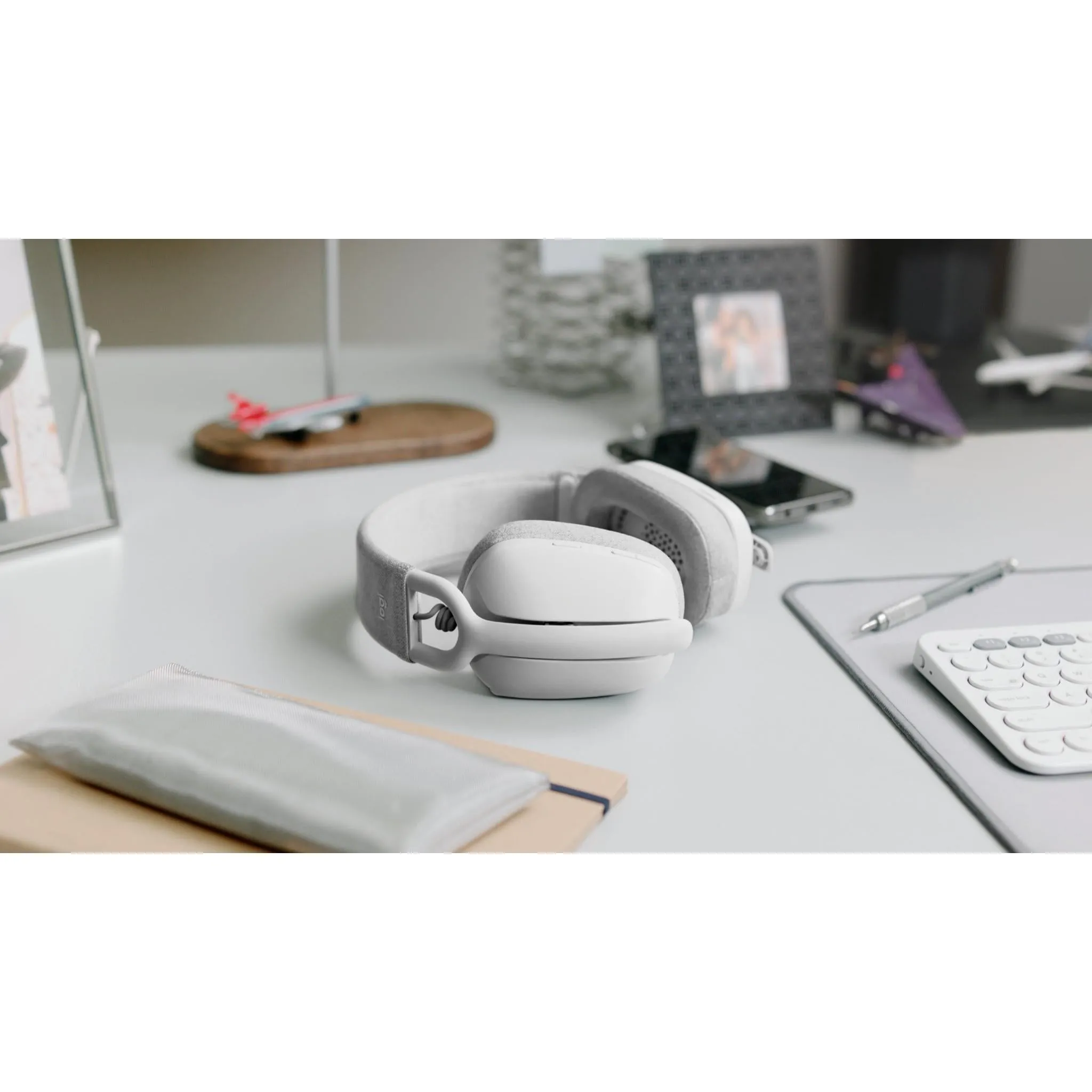 Logitech Zone Vibe 100 Bluetooth Headset (Off White)