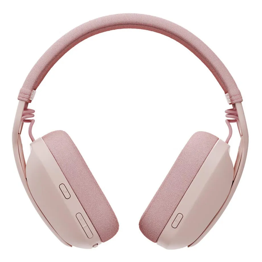 Logitech Zone Vibe 100 Wireless Headset, Pink