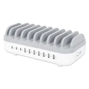 Manhattan 10-Port USB Power Delivery Charging Station - 120 W