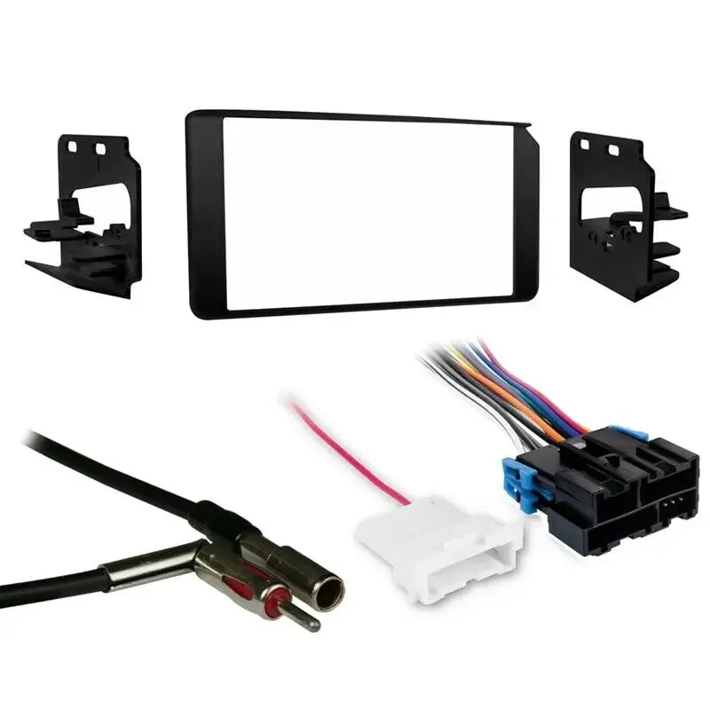 Metra 95-3003G 2-DIN Dash Kit Combo for Select 1995-2000 GM Full-Size Trucks/SUV