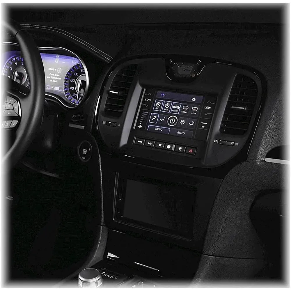 Metra 95-6553B Double DIN Dash Kit for select Chrysler 300 2015-2020 Vehicles