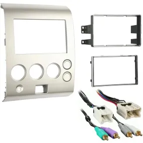 Metra 95-7406 2-DIN Dash Kit   Amp Harness for Select 2004-2007 Nissan
