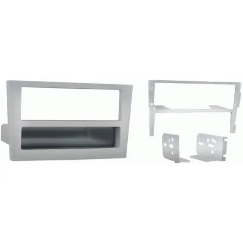 Metra 99-3107S Silver Single DIN Stereo Dash Kit for 2008 Saturn Astra