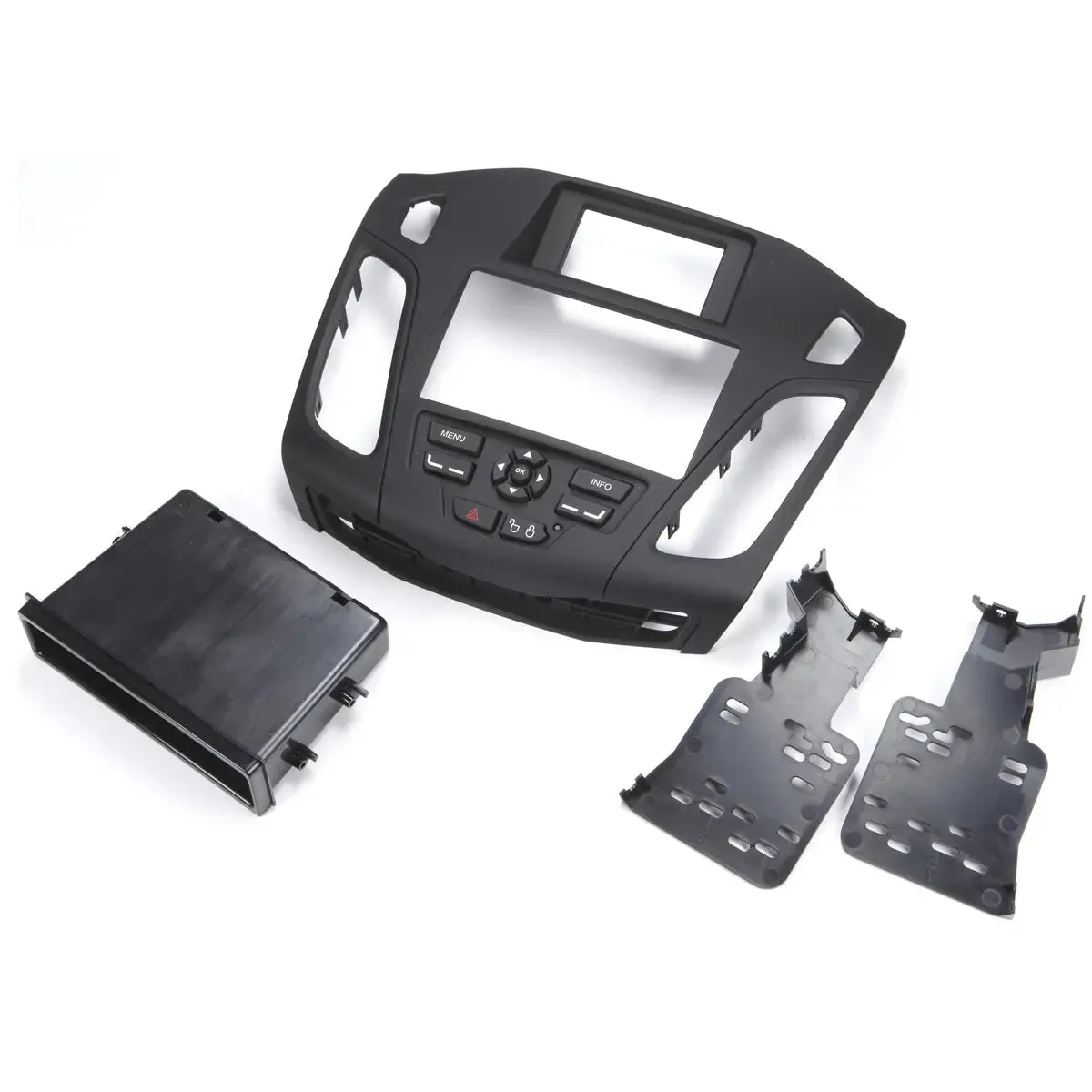 Metra 99-5827B 1 or 2 DIN Dash Kit   Taupe Vent for Select Ford Focus