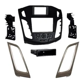 Metra 99-5827B 1 or 2 DIN Dash Kit   Taupe Vent for Select Ford Focus