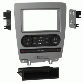 Metra 99-5853CH Single or Double DIN Dash Kit for FORD Mustang 2010-2014 (with single-zone climate controls) - TurboTactile