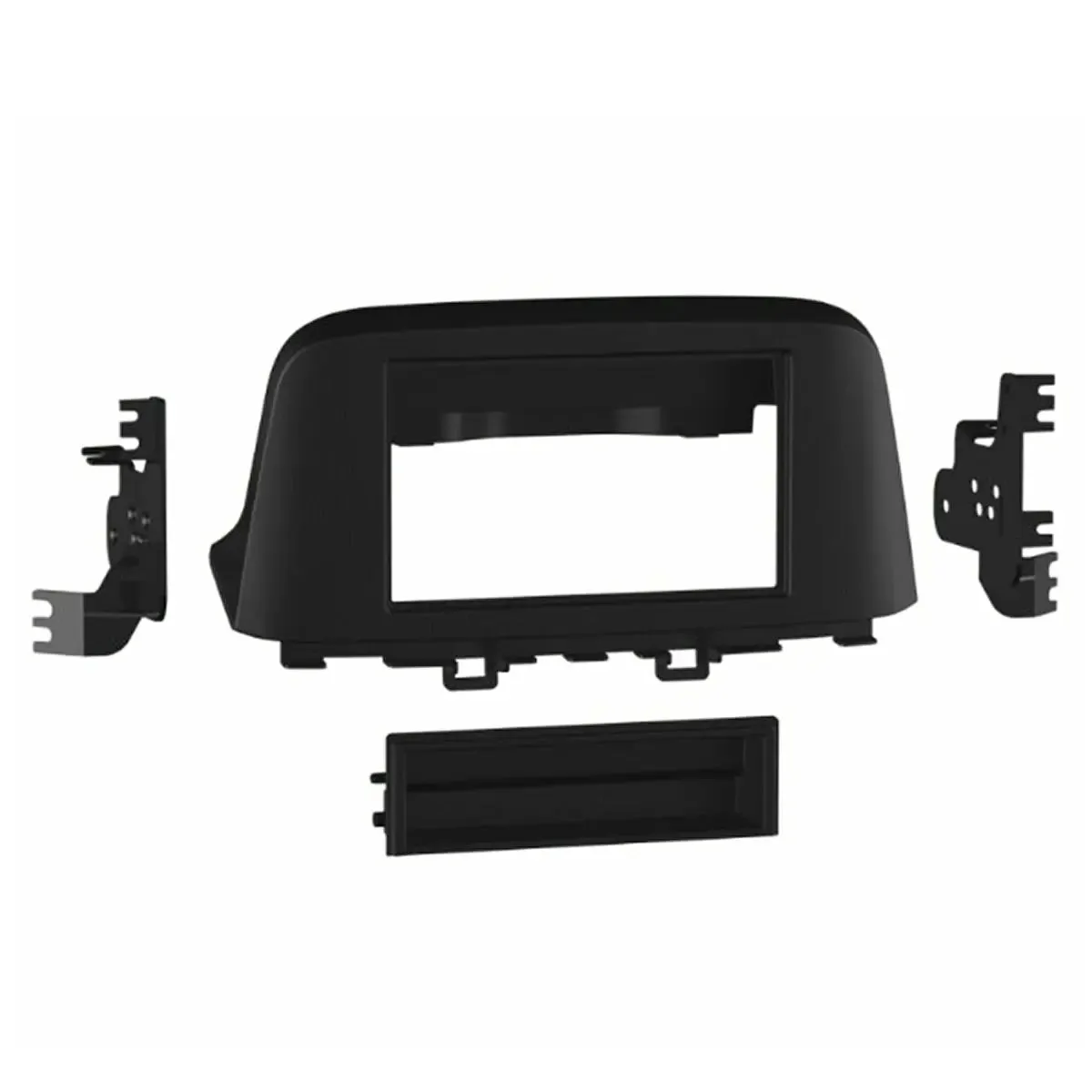 Metra 99-7392B Single or Select Double-DIN Radios Installation Kit for Select Hyundai Kona 18-19