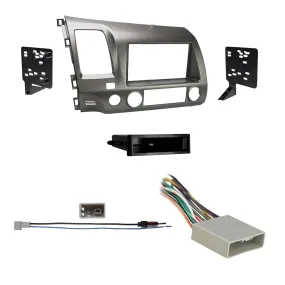 Metra 99-7816T 1 or 2 DIN Dash Kit w/ Wiring Harness & Antenna Adapter for Honda Vehicles