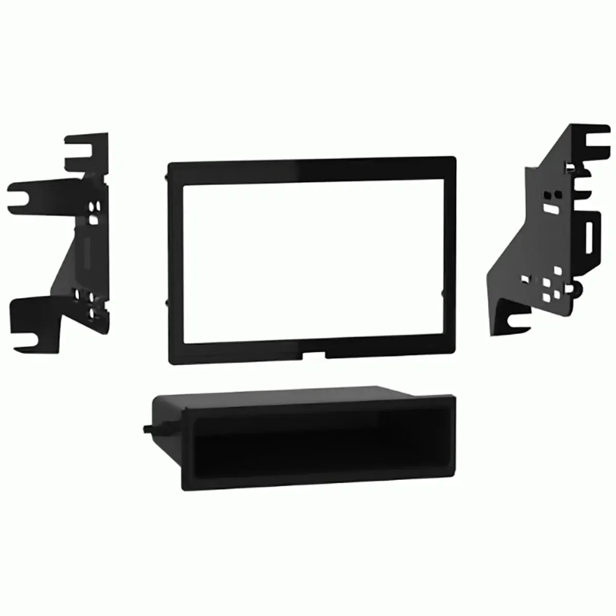 Metra 99-8731 Single DIN Dash Kit ForSelect 2019-Up Mercedes-Benz Vehicles - Gloss Black