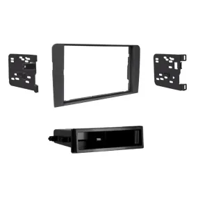Metra 99-9109B Single or Double DIN Dash Kit for Select 2006-2013 Audi A3 Vehicles - Matte Black
