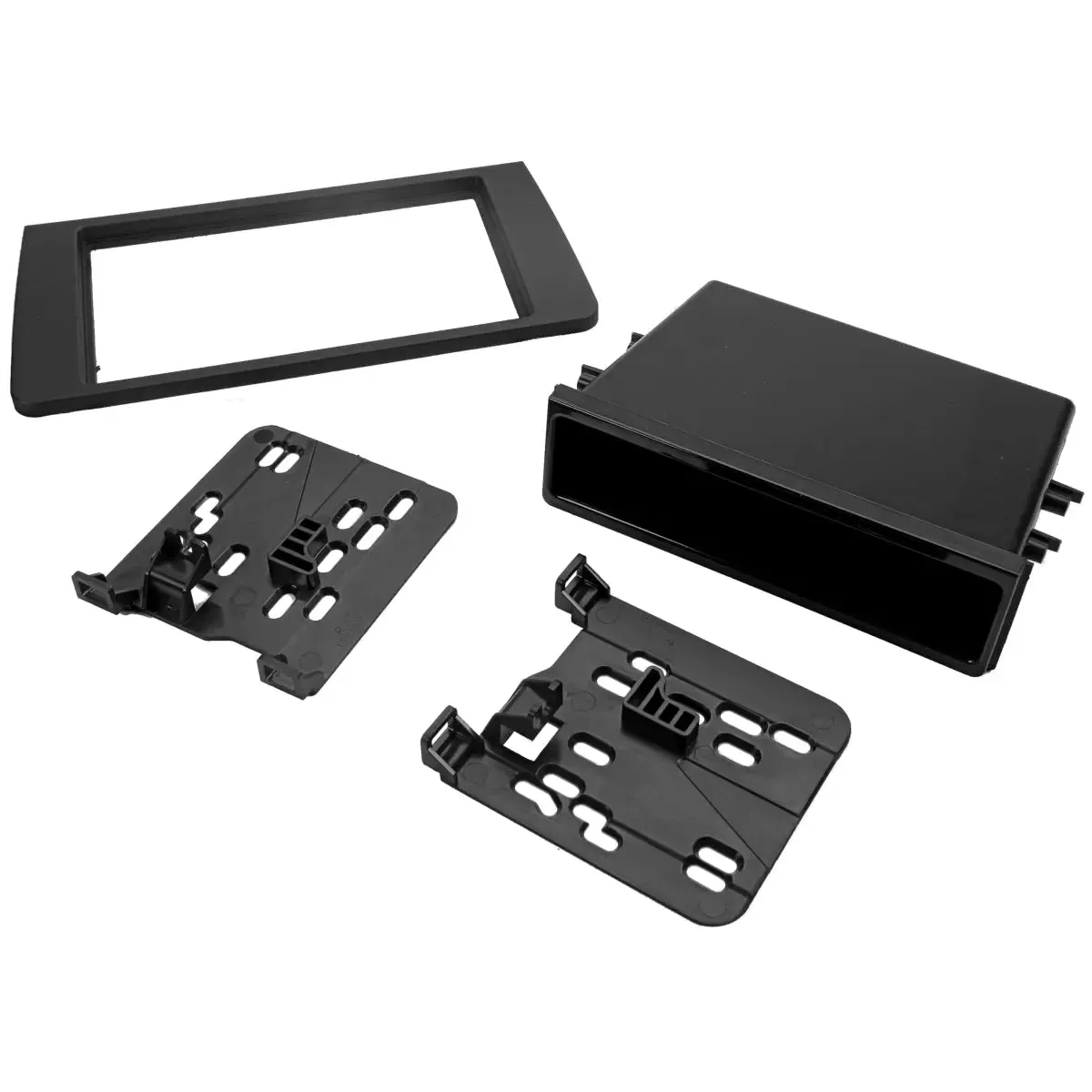 Metra 99-9109B Single or Double DIN Dash Kit for Select 2006-2013 Audi A3 Vehicles - Matte Black
