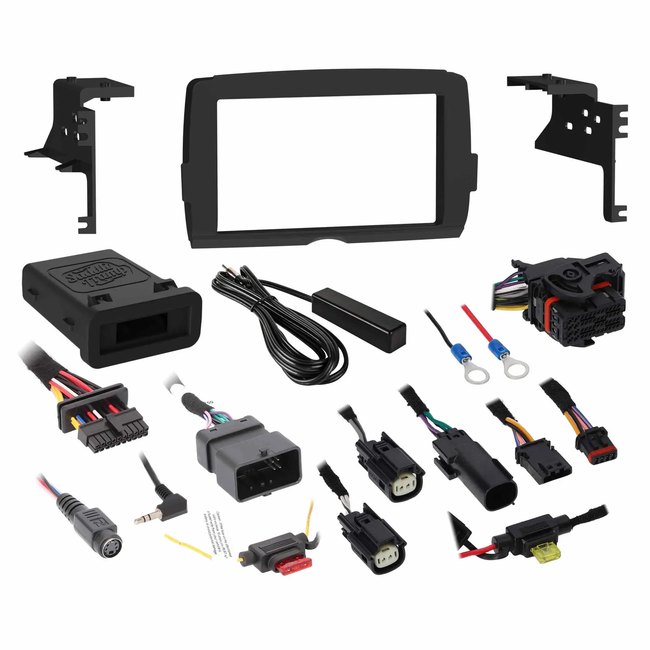 Metra BC-HDR-K2 DDIN Radio Provision Harley-Davidson FLHTP 2014-Up (with Police Package)