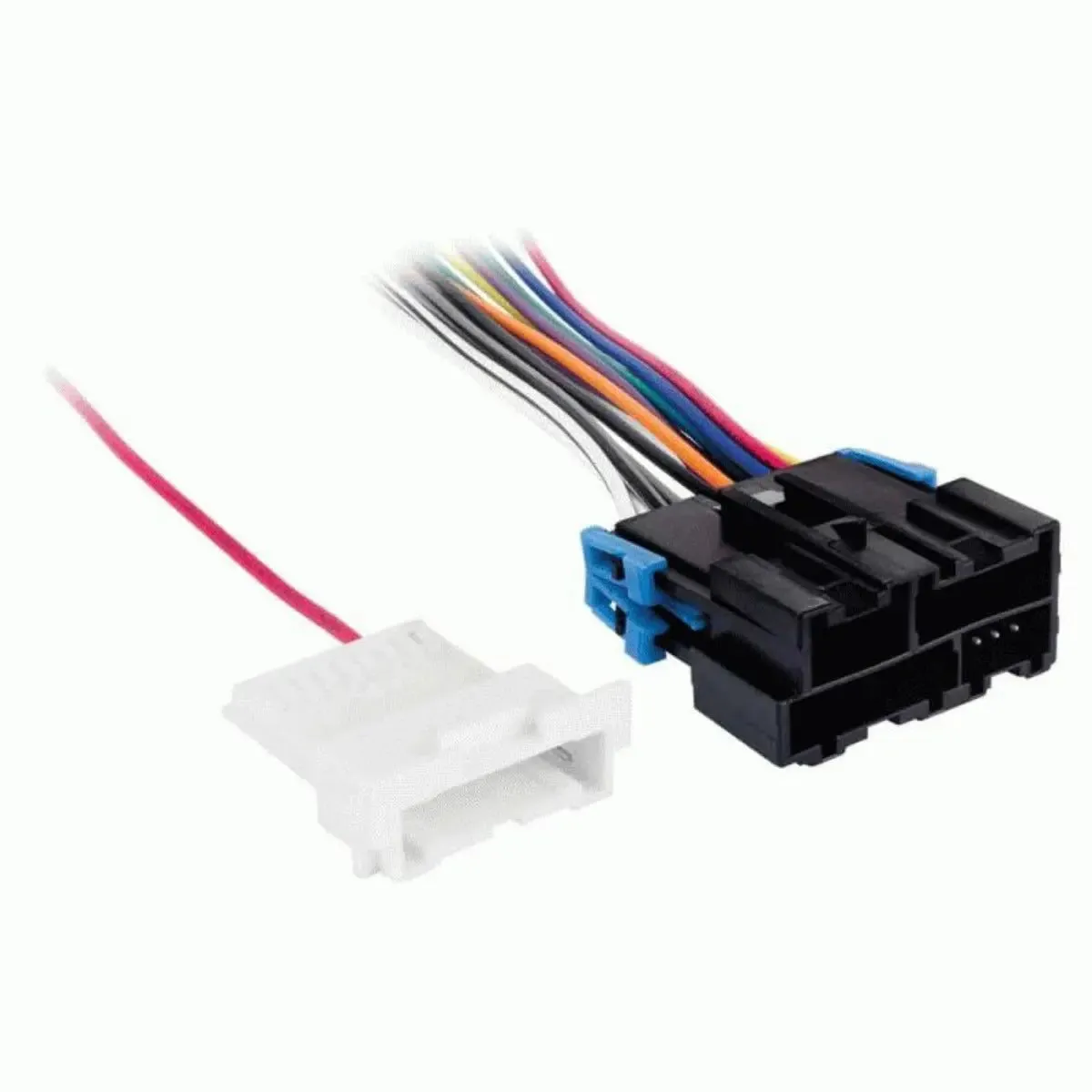 Metra DP-3002PWT 2 DIN Dash Kit w/ Amp Harness & Antenna Adapter for GM Vehicles (Pewter)