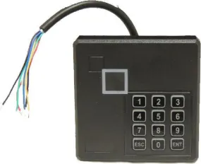 Mifare RFID Reader Mullion Mount 13.56mhz Weigand Standard mullion