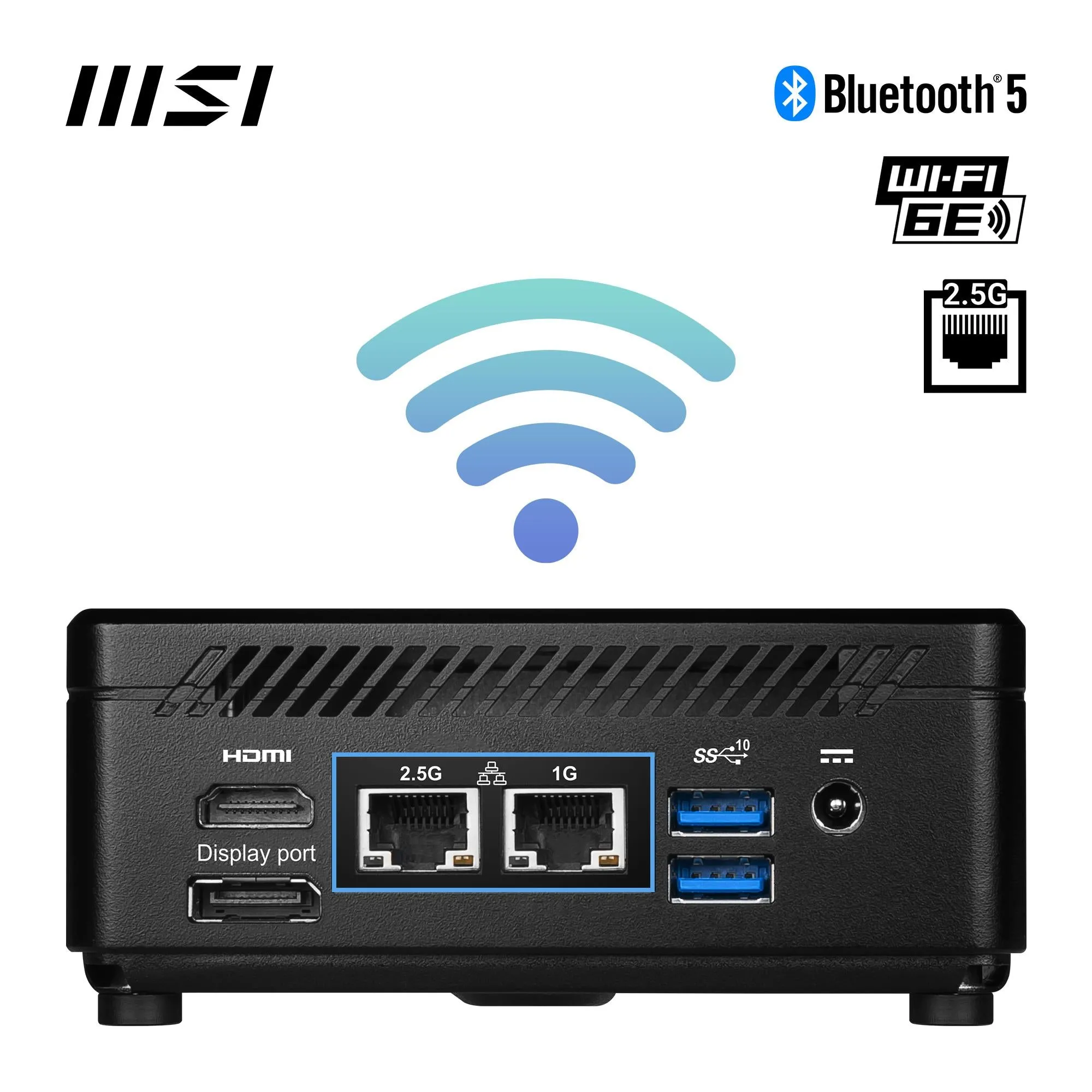 MSI Cubi 5 12M-020AU Mini Desktop PC NUC (Intel i5)[1TB SSD]