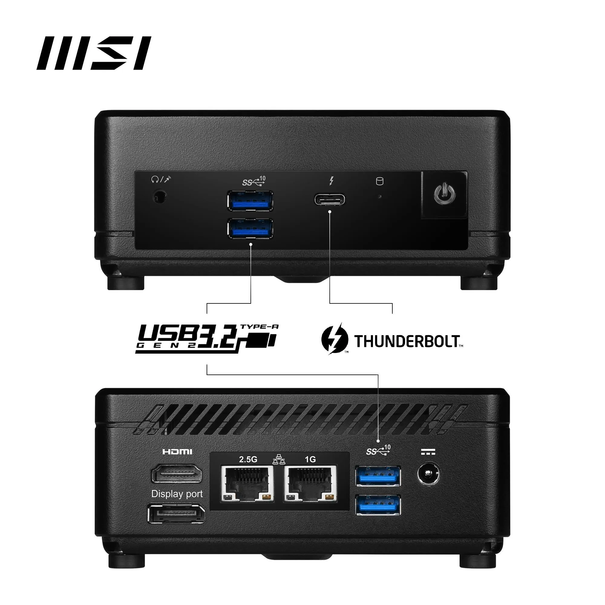 MSI Cubi 5 12M-020AU Mini Desktop PC NUC (Intel i5)[1TB SSD]