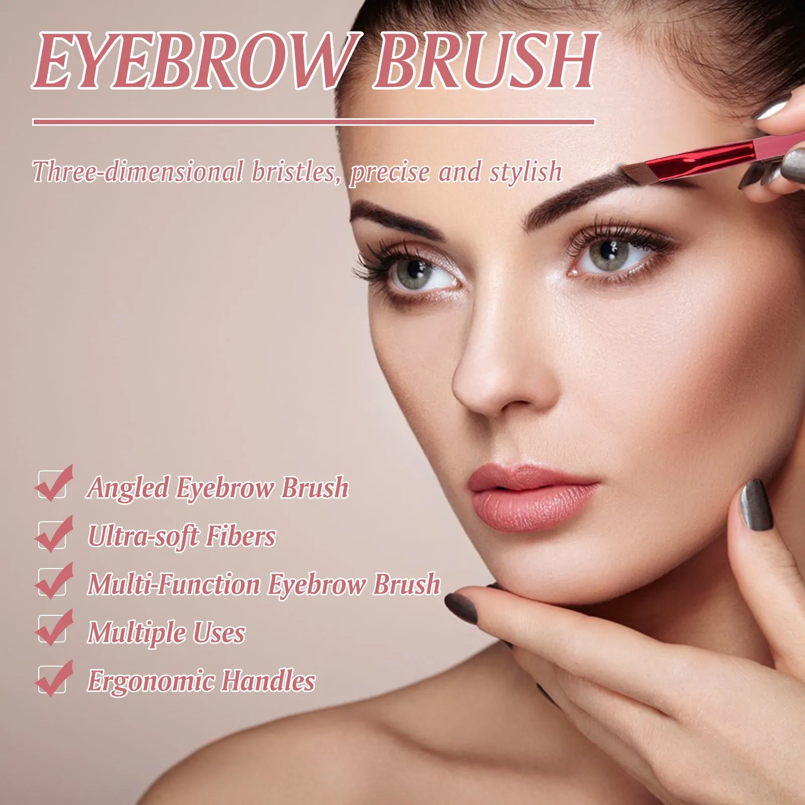 Multi Function Eyebrow Brush, Eye Brow Concealer Brush
