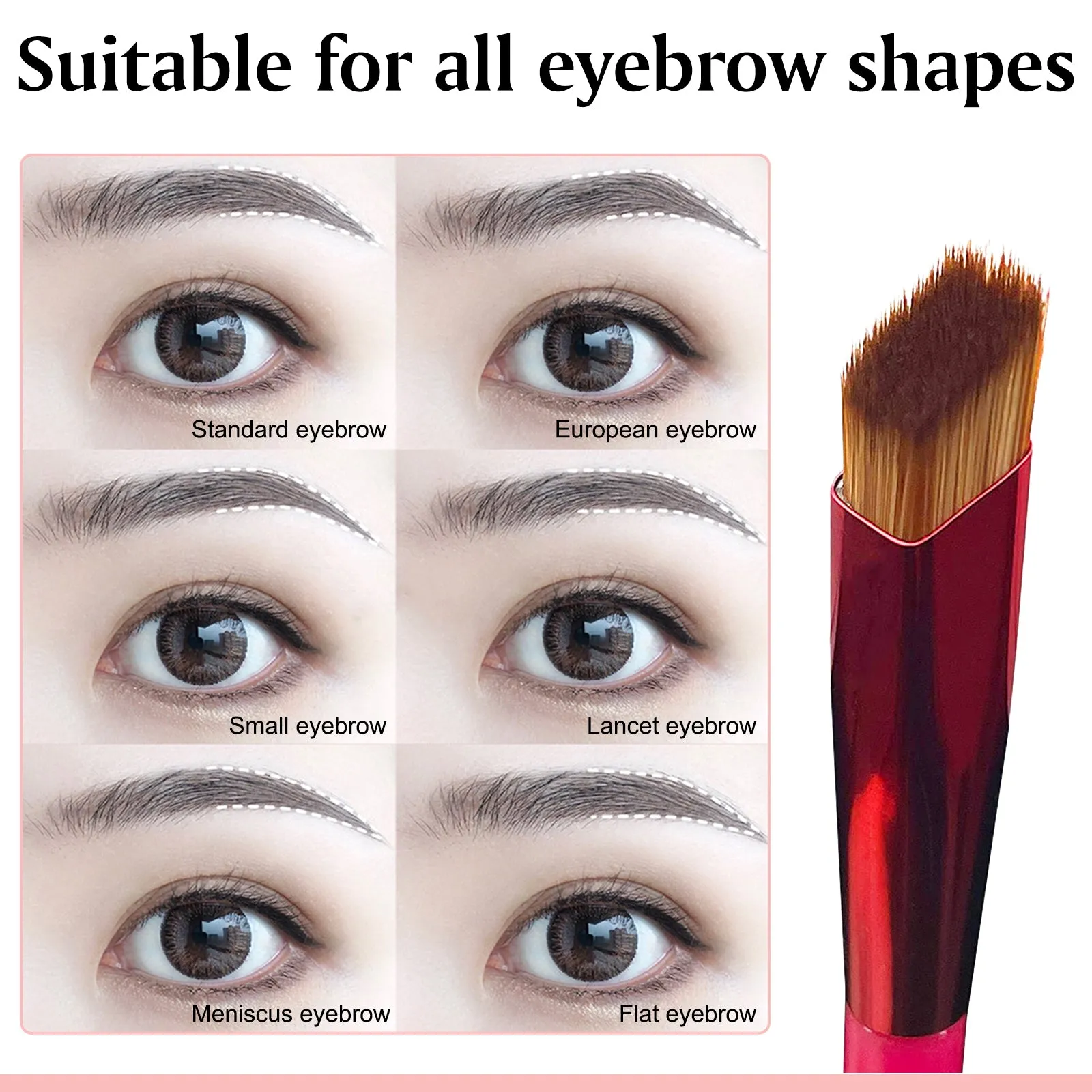 Multi Function Eyebrow Brush, Eye Brow Concealer Brush