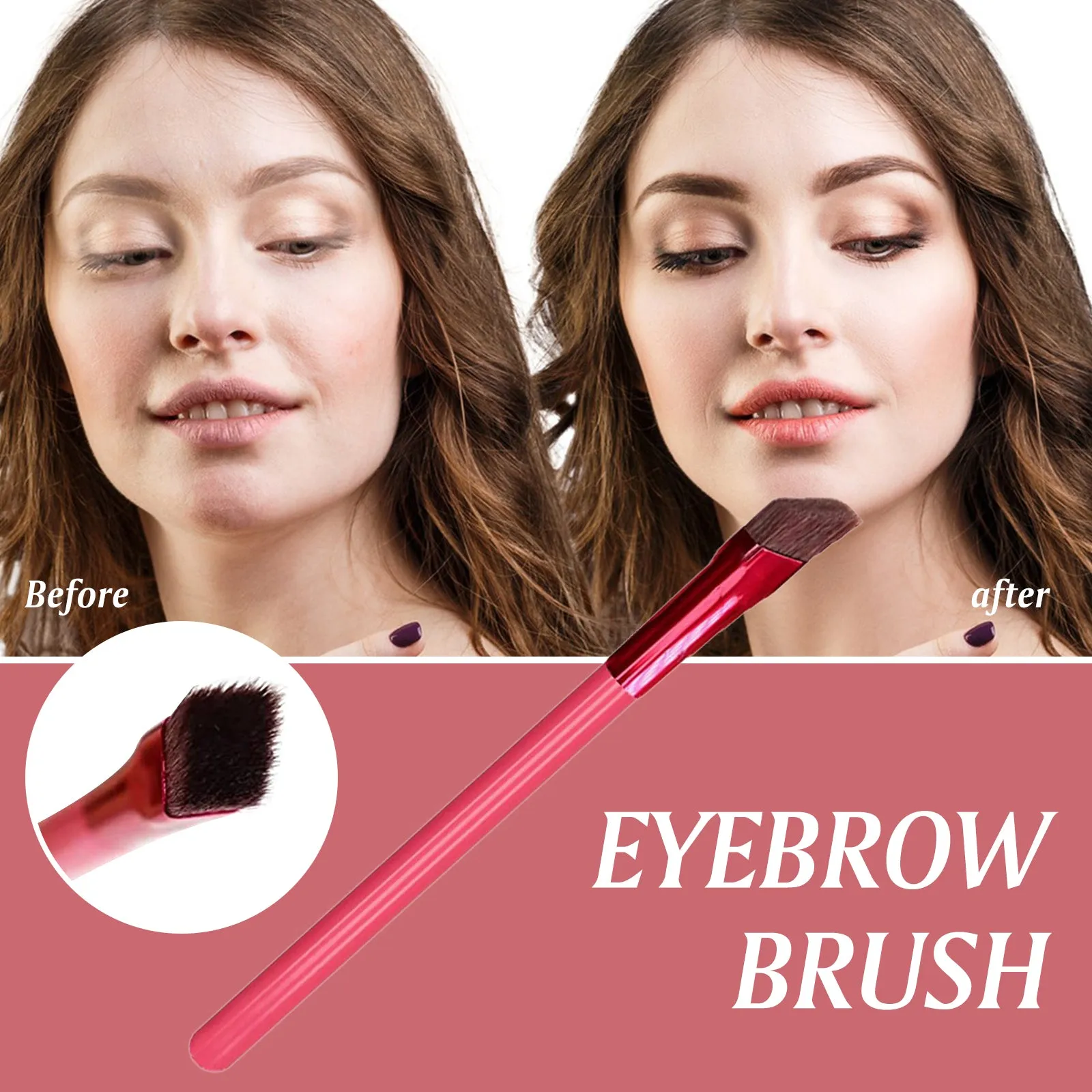 Multi Function Eyebrow Brush, Eye Brow Concealer Brush