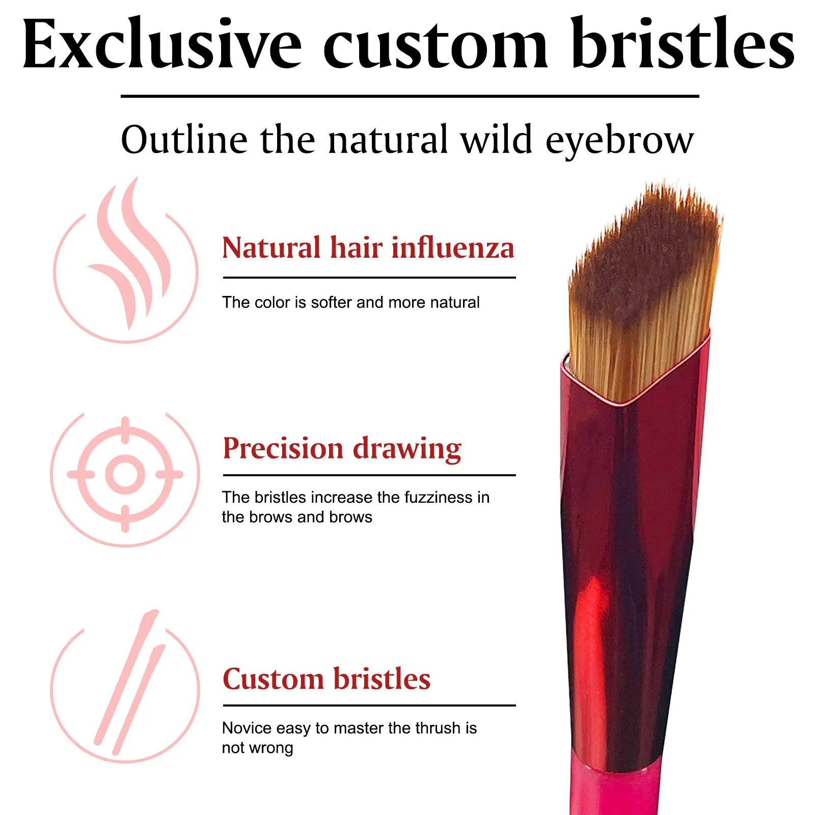 Multi Function Eyebrow Brush, Eye Brow Concealer Brush