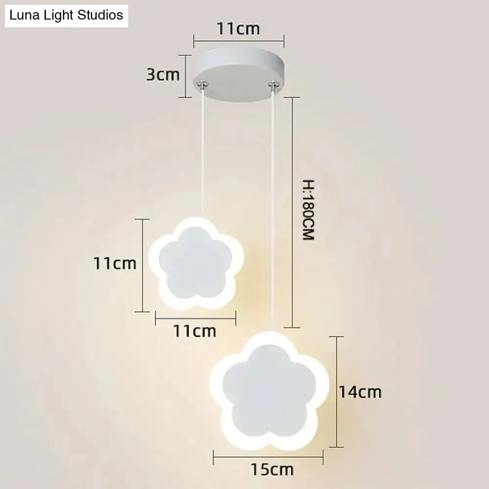 New Arrival Pendant Lights Modern Led Pendant Lamp For Bedside Dining Room Bar White Or Black Color Fixtures