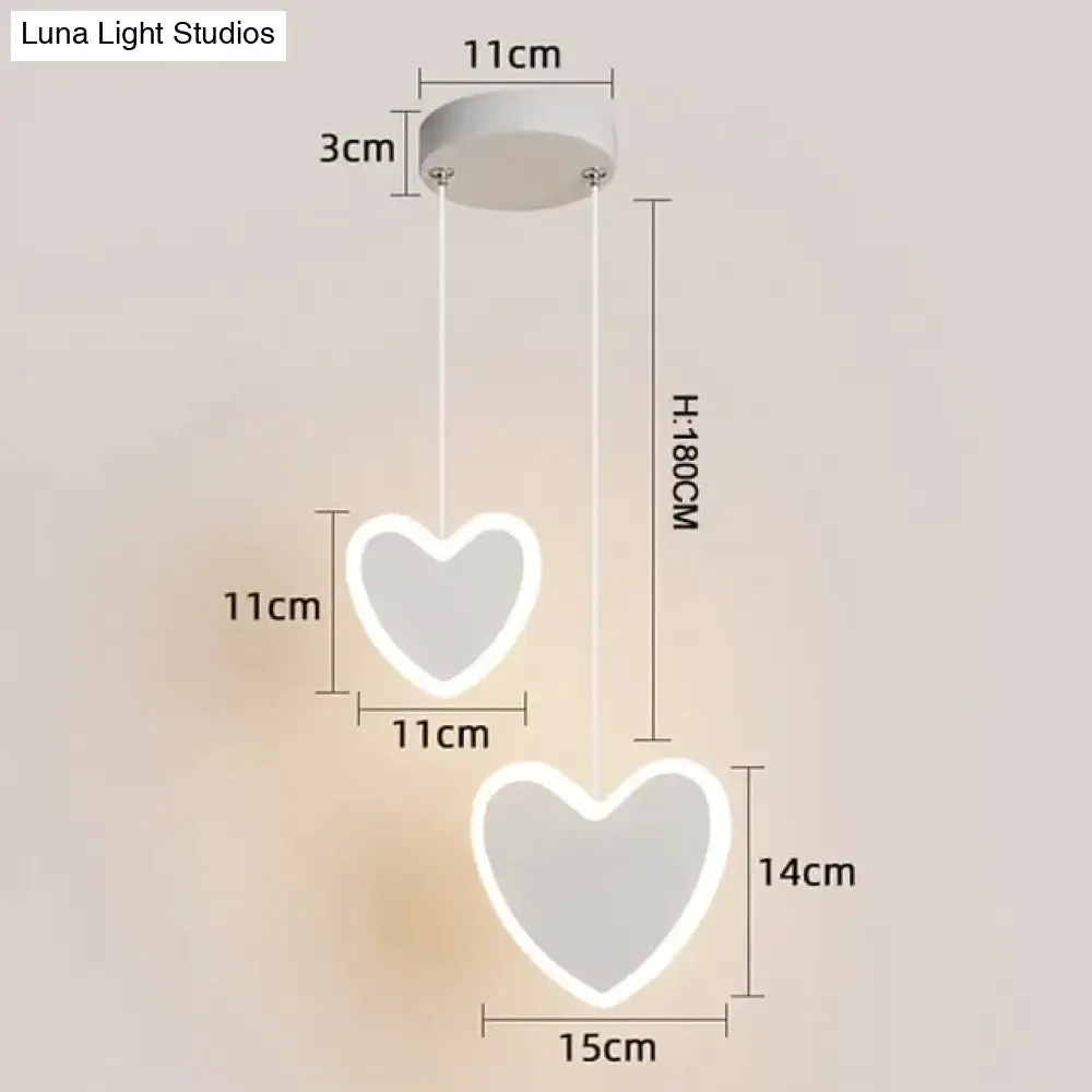 New Arrival Pendant Lights Modern Led Pendant Lamp For Bedside Dining Room Bar White Or Black Color Fixtures