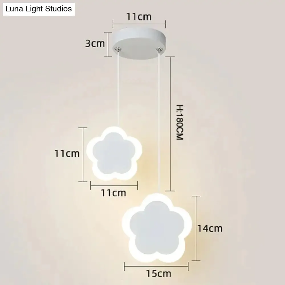 New Arrival Pendant Lights Modern Led Pendant Lamp For Bedside Dining Room Bar White Or Black Color Fixtures