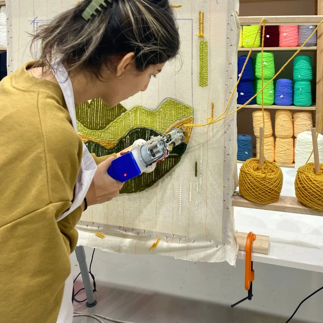 One-on-One 4-Days Professional Tufting Workshop (MASTERCLASS   PRO KIT)