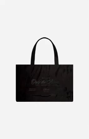 ONLY THE BLIND - STUDIO TOTE BAG - BLACK