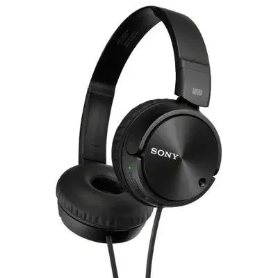 Open Box - Sony Noise Canceling On-Ear Wired Headphones (MDRZX110NC)