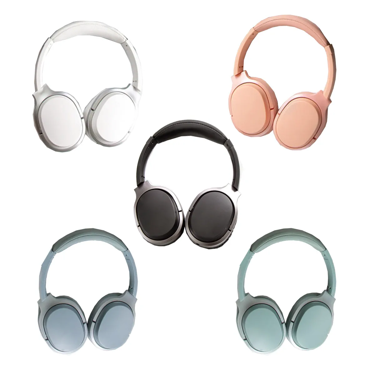 Optimal Metallic Bluetooth Adjustable Headphone