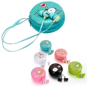 Portable Cartoon Pattern Sport Music Stereo Headset