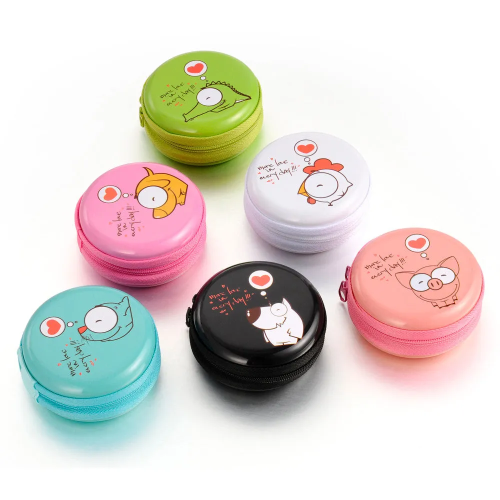 Portable Cartoon Pattern Sport Music Stereo Headset